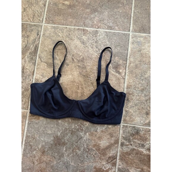 Skims Fits Everybody Unlined Demi Bra Onyx Size 32D - Picture 6 of 11